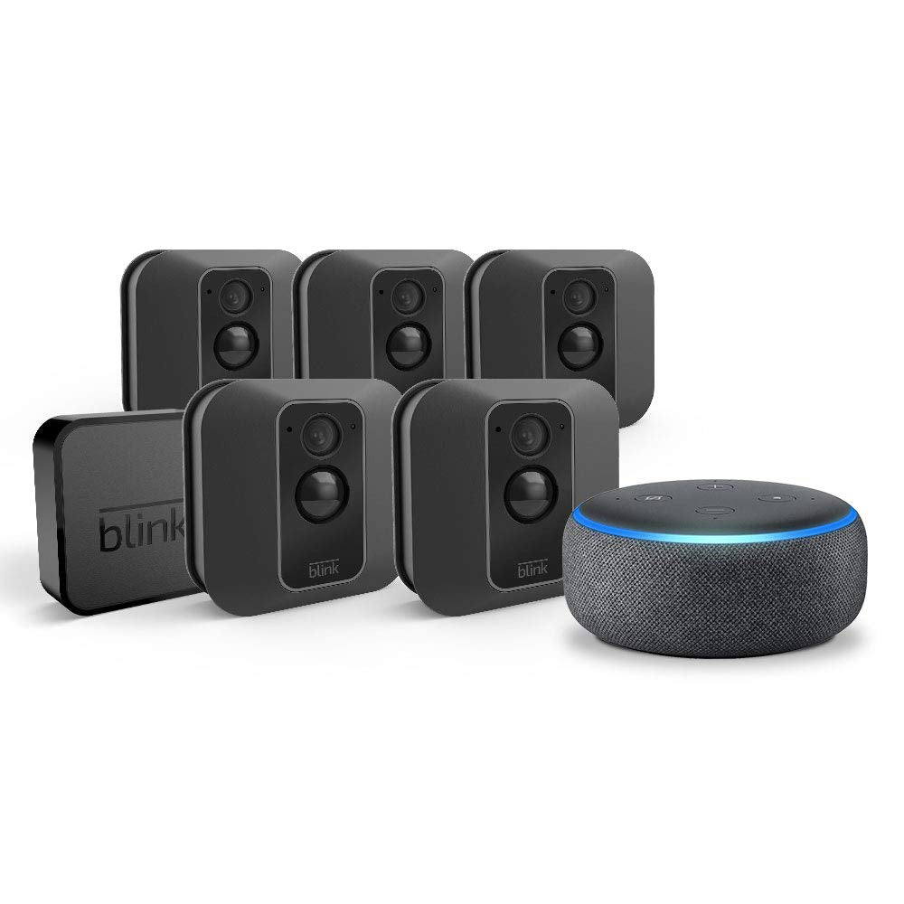 All-new Blink XT2 Outdoor/Indoor Smart Security Camera with cloud storage included, 2-way audio, 2-year battery life – 2 camera kit