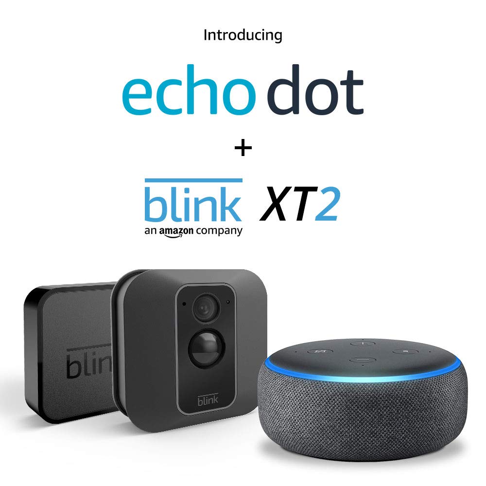 All-new Blink XT2 Outdoor/Indoor Smart Security Camera with cloud storage included, 2-way audio, 2-year battery life – 2 camera kit