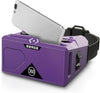 Image of Merge VR Headset - Augmented Reality and Virtual Reality Headset, Play Educational Games and watch 360 Degree Videos, STEM Tool for Classroom and Home, Works with iPhone and Android (Pulsar Purple)