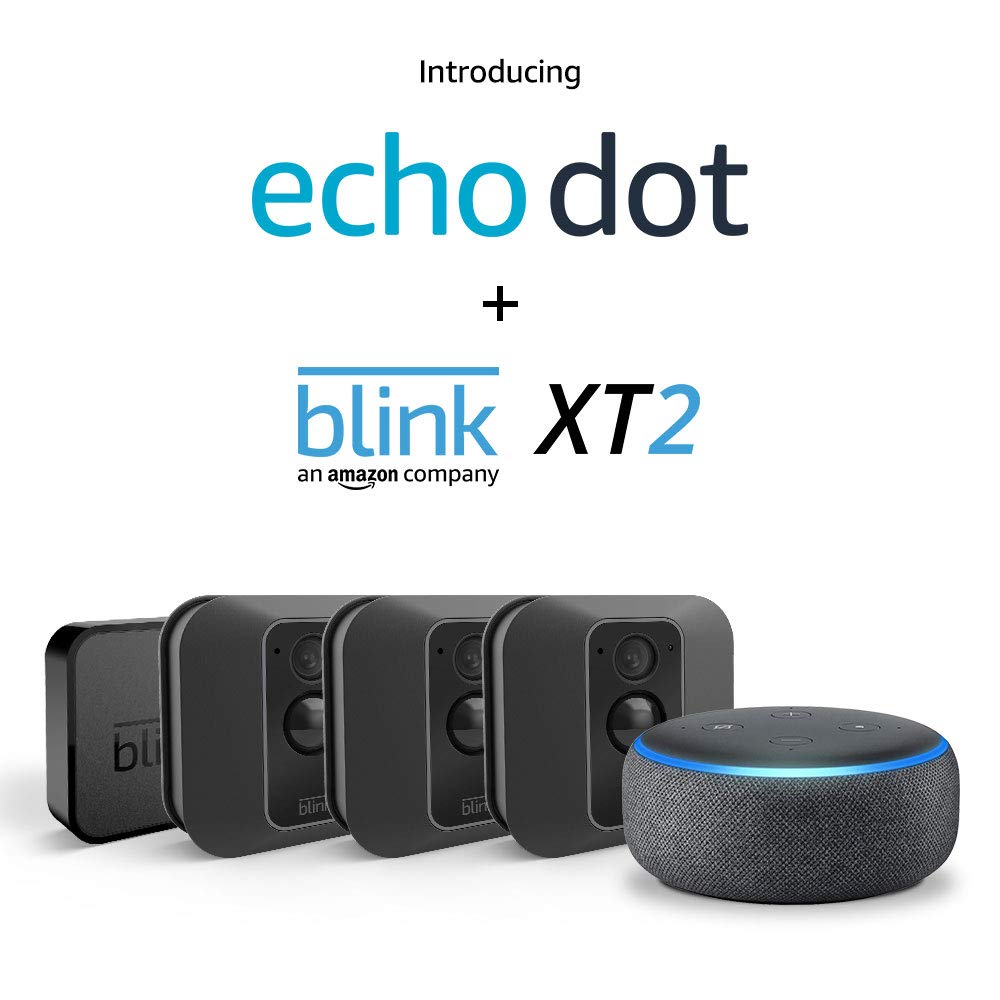 All-new Blink XT2 Outdoor/Indoor Smart Security Camera with cloud storage included, 2-way audio, 2-year battery life – 2 camera kit
