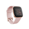 Image of Fitbit Versa 2 Health & Fitness Smartwatch with Heart Rate, Music, Alexa Built-in, Sleep & Swim Tracking, Bordeaux/Copper Rose, One Size (S & L Bands Included)