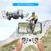 Image of Mini Drone with Camera for Kids and Adults, EACHINE E61HW WiFi FPV Quadcopter with HD Camera Selfie Pocket Nano Drone for Beginner RTF - Altitude Hold Mode, One Key Take Off/Landing, APP Control
