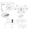 Image of Potensic T35 GPS Drone, RC Quadcopter with 1080P Camera FPV Live Video,Dual GPS Return Home,Follow Me, Altitude Hold, 2500mAh Battery Long Control Range, White