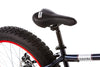 Image of Mongoose Dolomite Fat Tire Mountain Bike, Featuring 17-Inch/Medium High-Tensile Steel Frame, 7-Speed Shimano Drivetrain, Mechanical Disc Brakes, and 26-Inch Wheels, Light Blue, Navy Blue, and Red