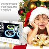 Image of Q9 Drones for Kids,RC Drone with Altitude Hold and Headless Mode,Quadcopter with Blue & Green Lights,Propellers Full Protect and Double Batteries,Easy to Fly Gift Toy for Boys and Girls