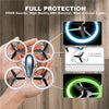 Image of Q9 Drones for Kids,RC Drone with Altitude Hold and Headless Mode,Quadcopter with Blue & Green Lights,Propellers Full Protect and Double Batteries,Easy to Fly Gift Toy for Boys and Girls