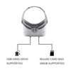 Image of PVR Iris Standalone VR Headset All-in-One Virtual Reality Goggles for 2D 3D VR Videos - Pxrnhub YouTube Netflix Apps and MicroSD Card Supported