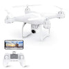 Image of Potensic T25 GPS Drone, FPV RC Drone with Camera 1080P HD WiFi Live Video, Dual GPS Return Home, Quadcopter with Adjustable Wide-Angle Camera- Follow Me, Altitude Hold, Long Control Range, White