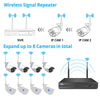 Image of 【3TB HDD Pre-Install 】 8 Channel HD 1080P Wireless IP Camera System/IP Security Camera System 8Pcs 2.0 Megapixel 1080P Wireless IR Bullet Camera,Indoor/Outdoor,WiFi 8CH Home Security System HisEEu