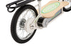 Image of Razor EcoSmart Metro Electric Scooter For Adults - 500W High Torque Motor, Up to 18MPH, 16" Air Filled Tires, Rear Wheel Drive, Height Adjustable Seat and Detachable Luggage Basket, Bamboo Deck ,White ,50 X 13.25 X 23-Inch - 13114501