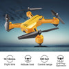 Image of ScharkSpark Drone SS40 The Wasp Drone with 1080P 120° FPV HD Camera/Video, RC Toy Quadcopter Equipped with G-Sensor Technology, Voice Command, Preset Flight Path Hover Technology