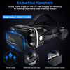 Image of Pansonite Vr Headset with Remote Controller[New Version], 3D Glasses Virtual Reality Headset for VR Games & 3D Movies, Eye Care System for iPhone and Android Smartphones
