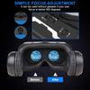 Image of Pansonite Vr Headset with Remote Controller[New Version], 3D Glasses Virtual Reality Headset for VR Games & 3D Movies, Eye Care System for iPhone and Android Smartphones