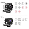 Image of Dragon Touch 4K Action Camera 16MP Vision 3 Underwater Waterproof Camera 170° Wide Angle WiFi Sports Cam with Remote 2 Batteries and Mounting Accessories Kit