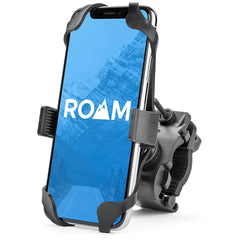 Roam Universal Premium Bike Phone Mount for Motorcycle - Bike Handlebars, Adjustable, Fits iPhone 11, X, XR, 8 | 8 Plus, 7 | 7 Plus, 6s Plus | Galaxy, S10, S9, S8, Holds Phones Up to 3.5" Wide