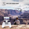 Image of Potensic T25 GPS Drone, FPV RC Drone with Camera 1080P HD WiFi Live Video, Dual GPS Return Home, Quadcopter with Adjustable Wide-Angle Camera- Follow Me, Altitude Hold, Long Control Range, White