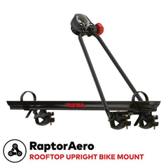 Yakima - RaptorAero Wheel-On Mount Upright Bike Carrier for Roof Racks, 1 Bike Capacity