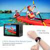 Image of Dragon Touch 4K Action Camera 16MP Vision 3 Underwater Waterproof Camera 170° Wide Angle WiFi Sports Cam with Remote 2 Batteries and Mounting Accessories Kit