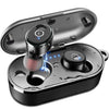 Image of TOZO T10 Bluetooth 5.0 Wireless Earbuds with Wireless Charging Case IPX8 Waterproof TWS Stereo Headphones in-Ear Built-in Mic Headset Premium Sound with Deep Bass for Sport Black