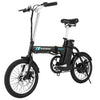 Image of ANCHEER Folding Electric Bike, 16 Inch Collapsible Electric Commuter Bike Ebike with 36V 8Ah Lithium Battery (Black)