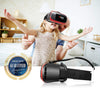 Image of VR Headset for iPhone & Android Phone - Universal Virtual Reality Goggles - Play Your Best Mobile Games 360 Movies with Soft & Comfortable New 3D VR Glasses | Red | + Adjustable Eye Protection System