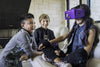 Image of Merge VR Headset - Augmented Reality and Virtual Reality Headset, Play Educational Games and watch 360 Degree Videos, STEM Tool for Classroom and Home, Works with iPhone and Android (Pulsar Purple)