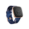 Image of Fitbit Versa 2 Health & Fitness Smartwatch with Heart Rate, Music, Alexa Built-in, Sleep & Swim Tracking, Bordeaux/Copper Rose, One Size (S & L Bands Included)