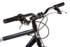 Image of Mongoose Dolomite Fat Tire Mountain Bike, Featuring 17-Inch/Medium High-Tensile Steel Frame, 7-Speed Shimano Drivetrain, Mechanical Disc Brakes, and 26-Inch Wheels, Light Blue, Navy Blue, and Red