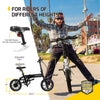 Image of SwagCycle EB-5 Pro Lightweight and Aluminum Folding EBike with Pedals, Power Assist, and 36V Lithium Ion Battery; Electric Bike with 14 inch Wheels and 250W Hub Motor