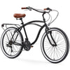 Image of sixthreezero Around The Block Men's Beach Cruiser Bicycle or Electric Bike, 24-Inch and 26-Inch